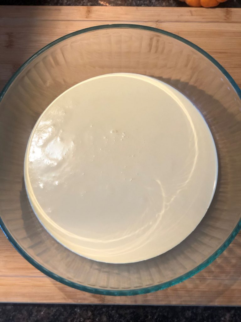raw cream for homemade butter