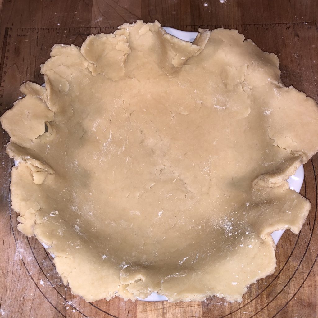 transferred einkorn lard pie crust